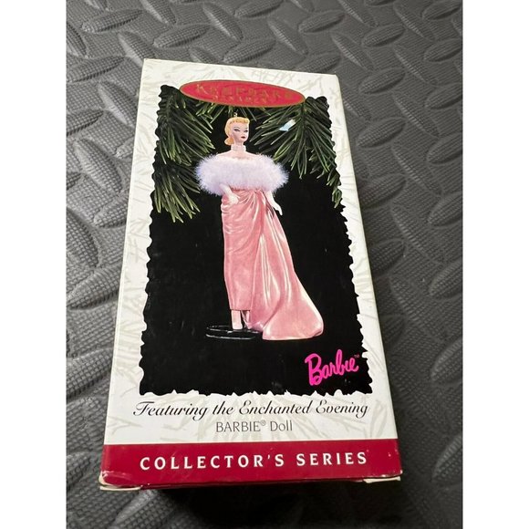 Hallmark‎ Keepsake Ornament Barbie Doll 1996 Enchanted Evening Christmas 3rd - Picture 3 of 8